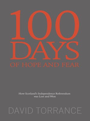 cover image of 100 Days of Hope and Fear